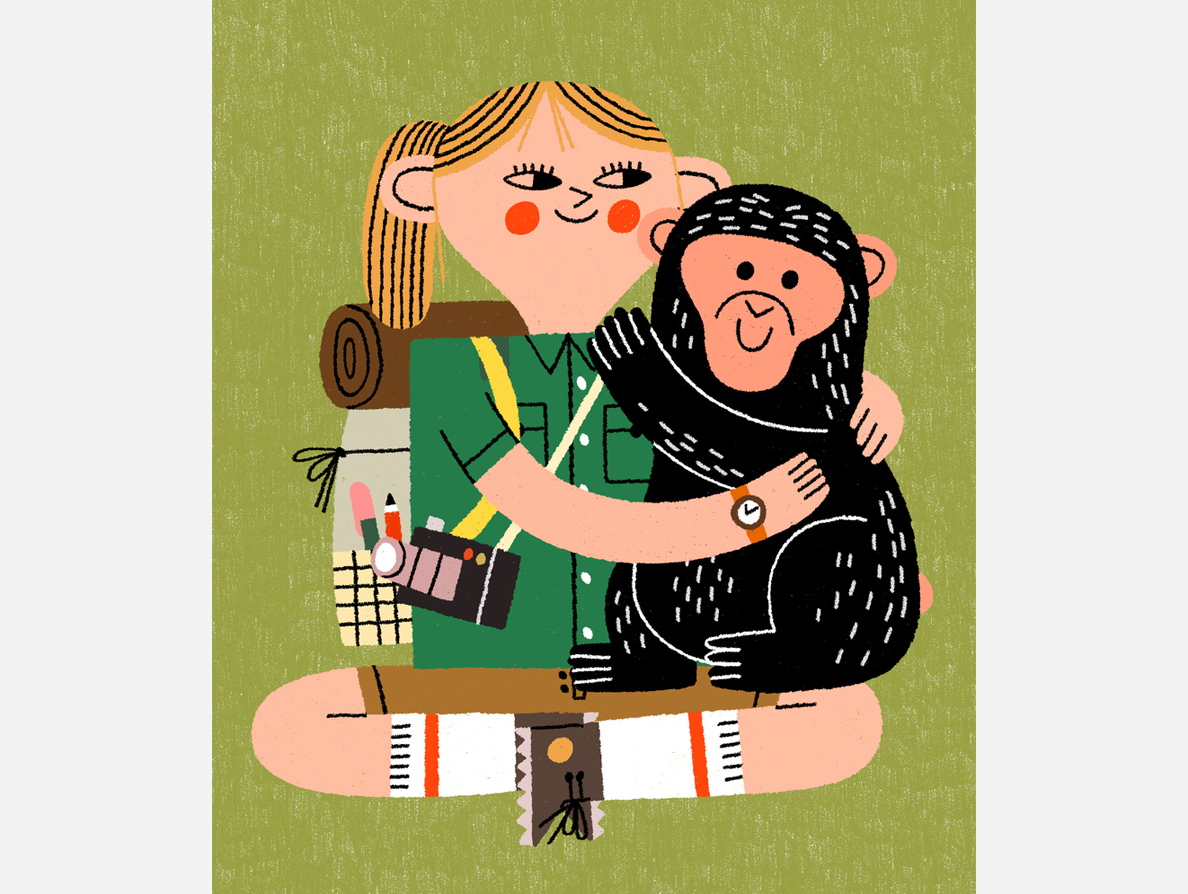 Jane Goodal by Teresa Bellón