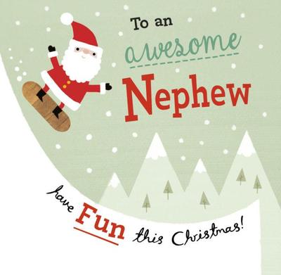 snowboarding-santa