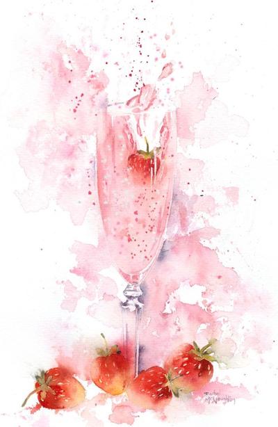 strawb-champagne