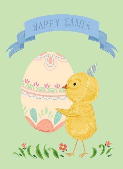 easter-greeting-card-baby-chick