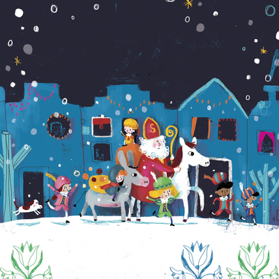 bk84936-00petercover-saintnicholas-christmas-snow-kids-horse-donkey-dog-night-jpg