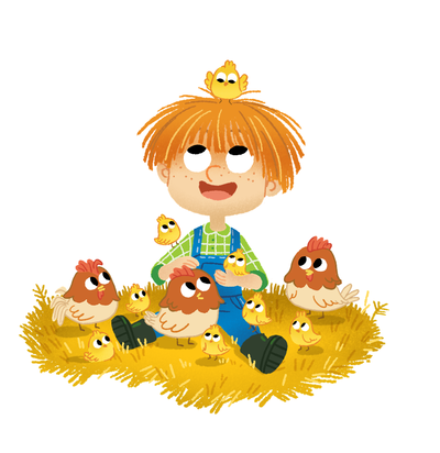 boy-and-chicken-png