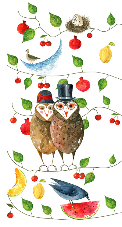 owl-bird-nature-plants-fruit-animals-jpg