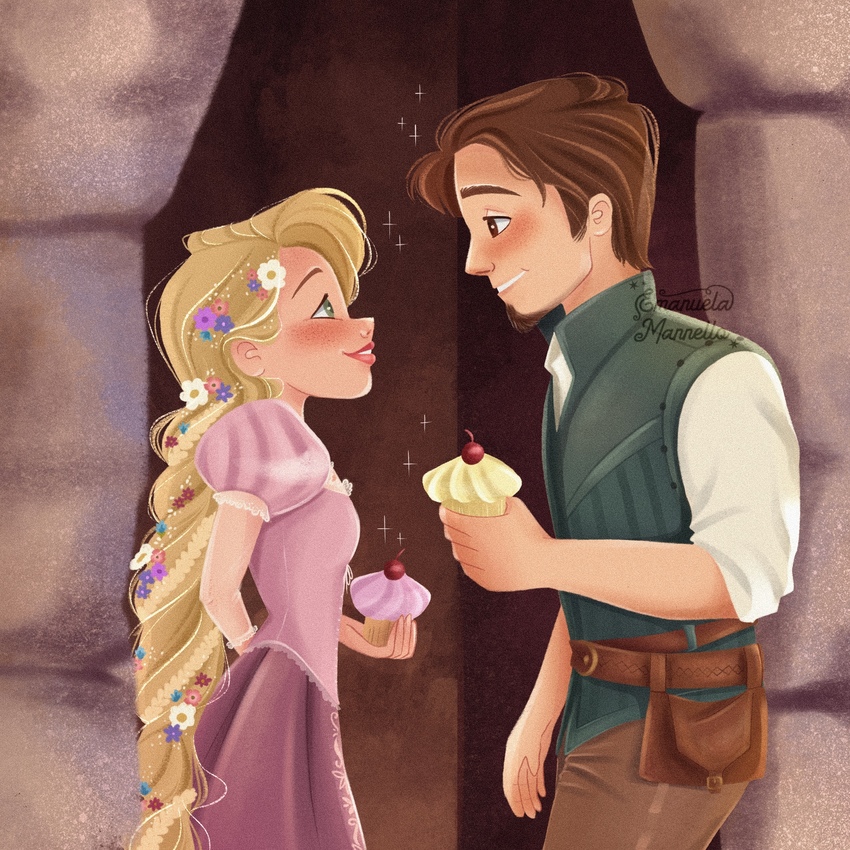 Rapunzel and Flynn