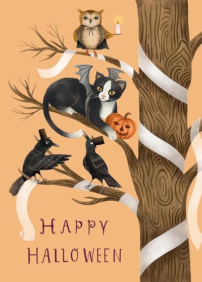 halloween-cat-owl-and-crows-jpg