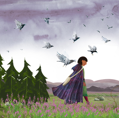 girl-walking-landscape-birds-jpg