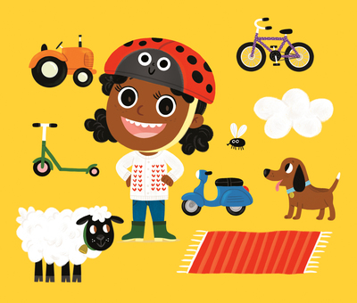 beatrice-tinarelli-girl-vehicles-tractor-vespa-scooter-bike-yellow-country-jpg