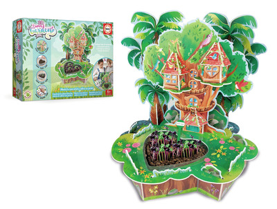 tree-house-paper-toy