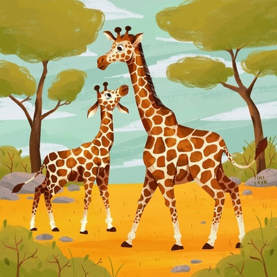 giraffe-baby-mama