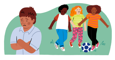 adhd-online-spot-illustration-playground-bullying-childhood-adhd-mental-health-advocate-art-jpg