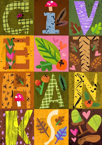 give-thanks-lettering-squares-greetings-laura-silveirag