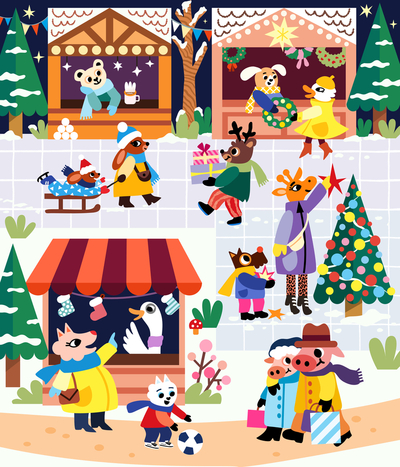 children-publishing-scene-christmas-holidays-market-animals-anthropomorphic-friends-winter-snow-jpg