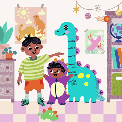children-publishing-vignette-kids-diversity-siblings-family-dinosaur-character-emotion-happy-jpg