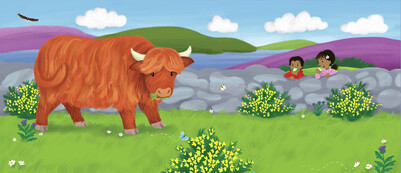highland-cow-spring-mel-mitchell-jpg