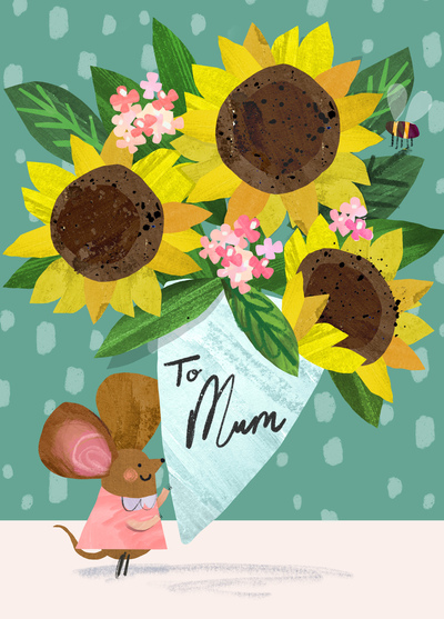 to-mum-sunflowers-mouse-greeting-laura-silveira