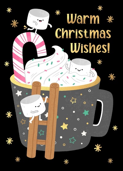 black-white-and-gold-christmas-card-hot-chocolate