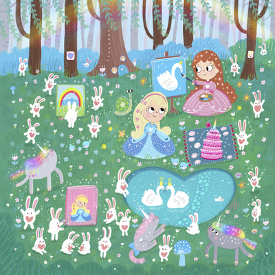 judy-wilson-princess-painting-rabbits-unicorns-jpg