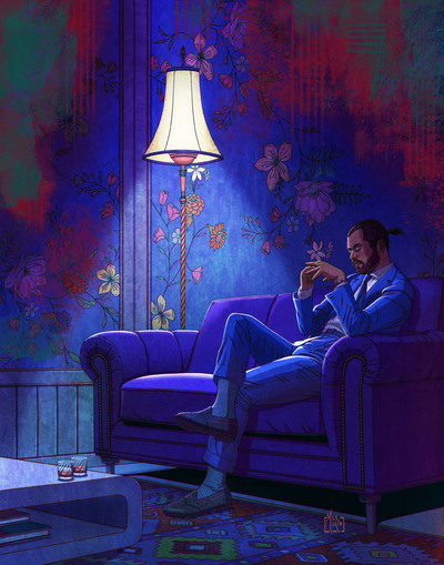 contemplating