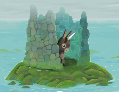 animal-ocean-landscape-mythical-fantasy-unicorn