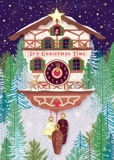 christmas-cuckoo-clock-swiss-switzerland-nordic-winter-robin-christmas-trees-cute-animals-jpg