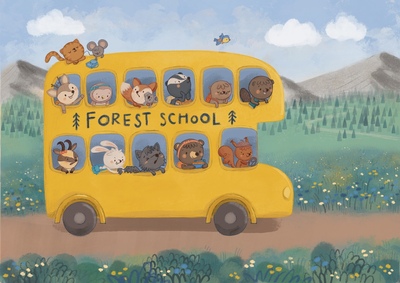 schoolbus-forest-animals-jpeg