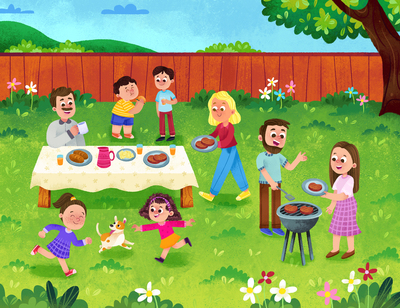 family-gathering-food-play