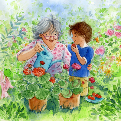 estelle-corke-grandma-boy-garden-jpg