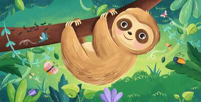 sloth-jungle