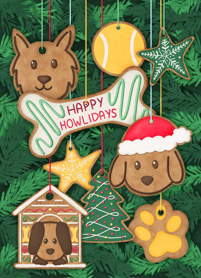 christma-dog-animal-cookies-gingerbread