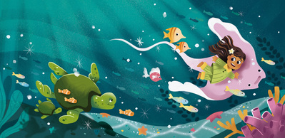 children-picture-book-illustration-dreamy-ocean-fish-manta-ray-fantasy-turtle-character-underwater-jpg