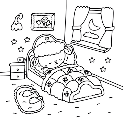 cosy-colouring-lamb-animal-beach-bed-sleep-judy-wilson-jpg