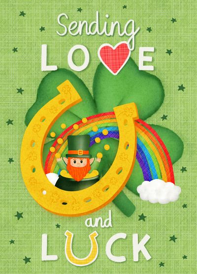 stpatricksday-luck-horseshoe-shamrock-rainbow