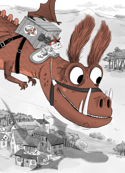 dragon-adventures-power-girl-medieval-magic-wizard-sword-pizza-5