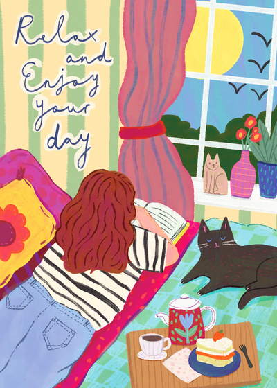 ah-birthday-relax-female-cat-bedroom-cozy-reading-greetings-jpg