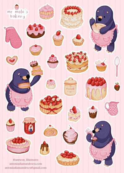 sticker-mole-cozy-bakery-cakes-strawberries-digital-jpg
