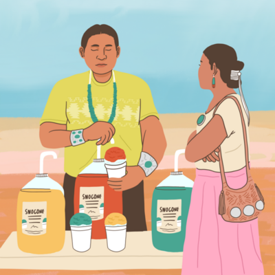 snowcone-stand-customer-png