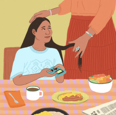 food-girl-mother-hair-png